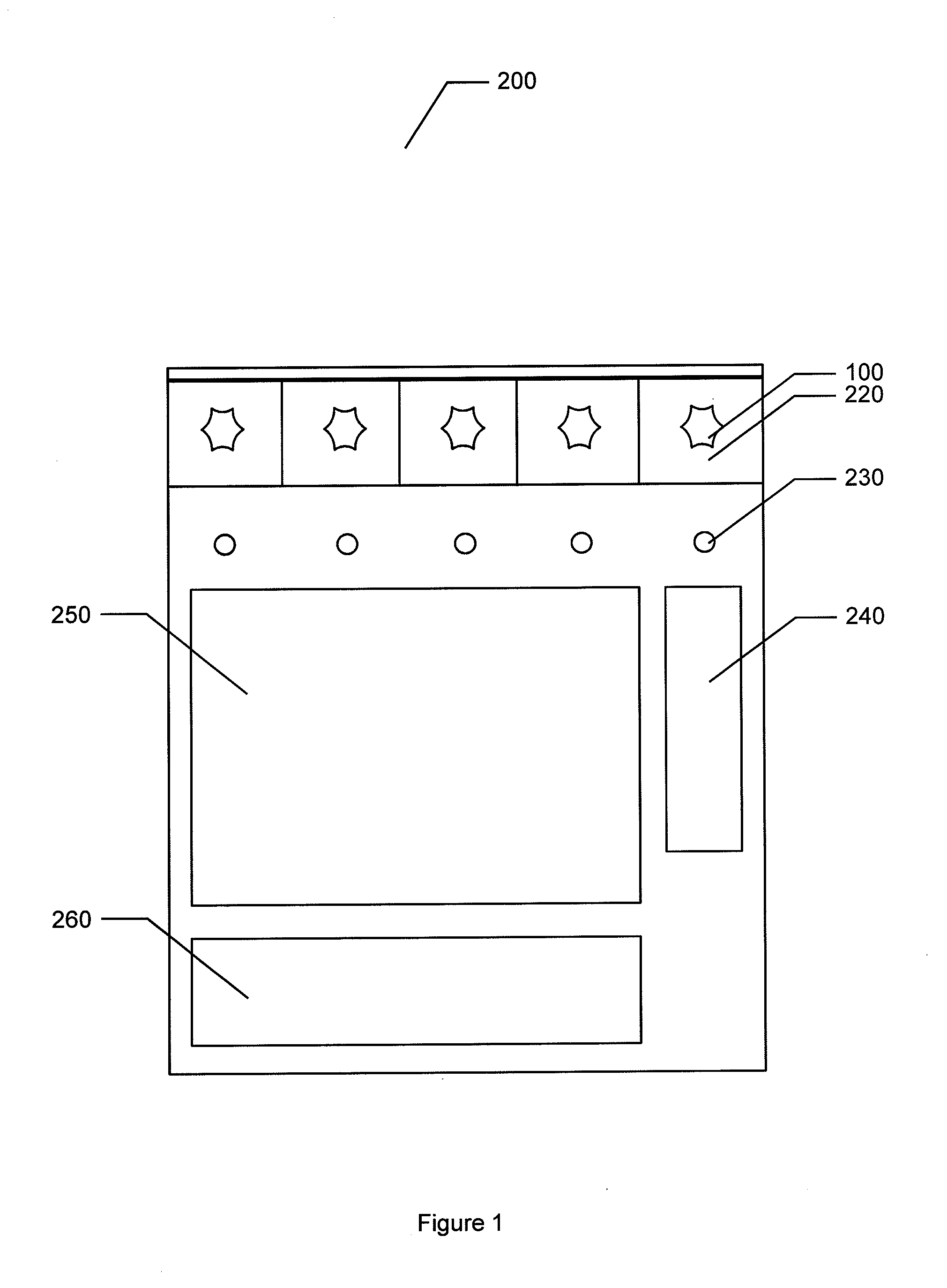 Sanitary dispensing device with removable display