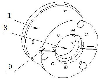 A kind of flexible and quick clamping fixture for rotary machine tool and clamping method