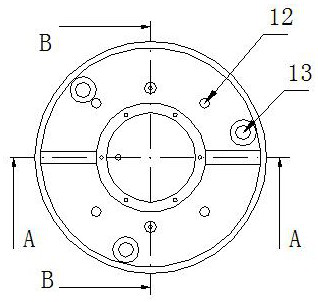 A kind of flexible and quick clamping fixture for rotary machine tool and clamping method