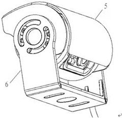 Vehicle camera with rotatable lens