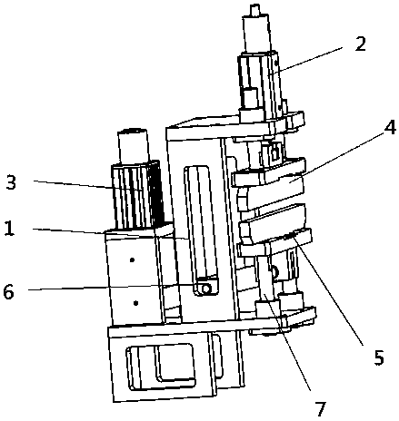 Shaping device based on battery cell primary packaging system