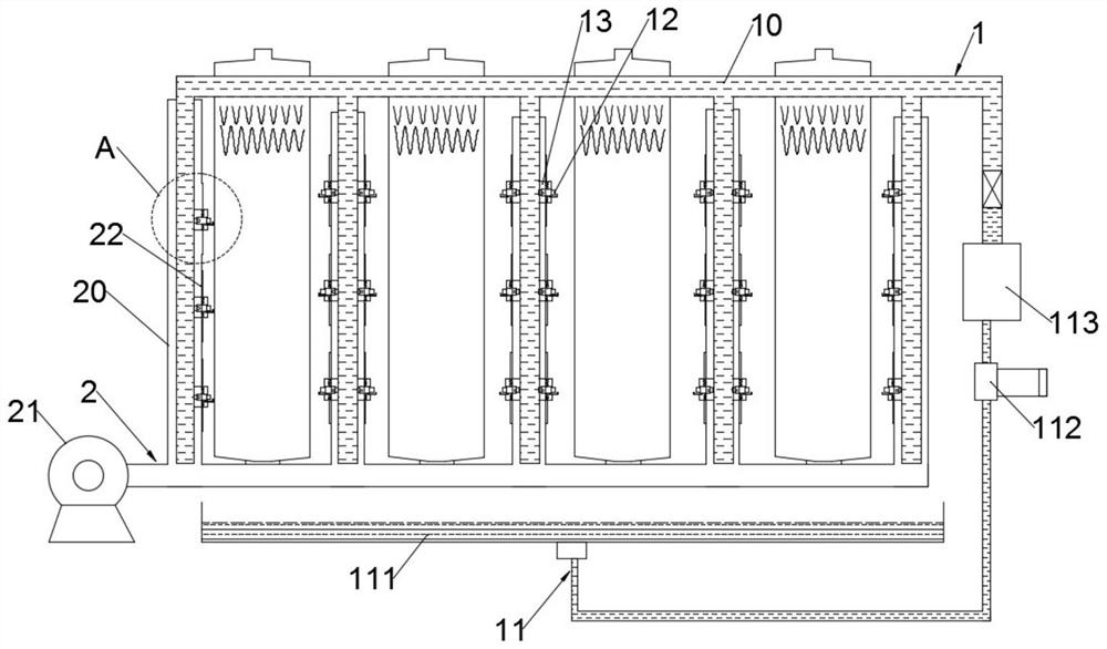 An external cooling and capacity increasing device for a transformer