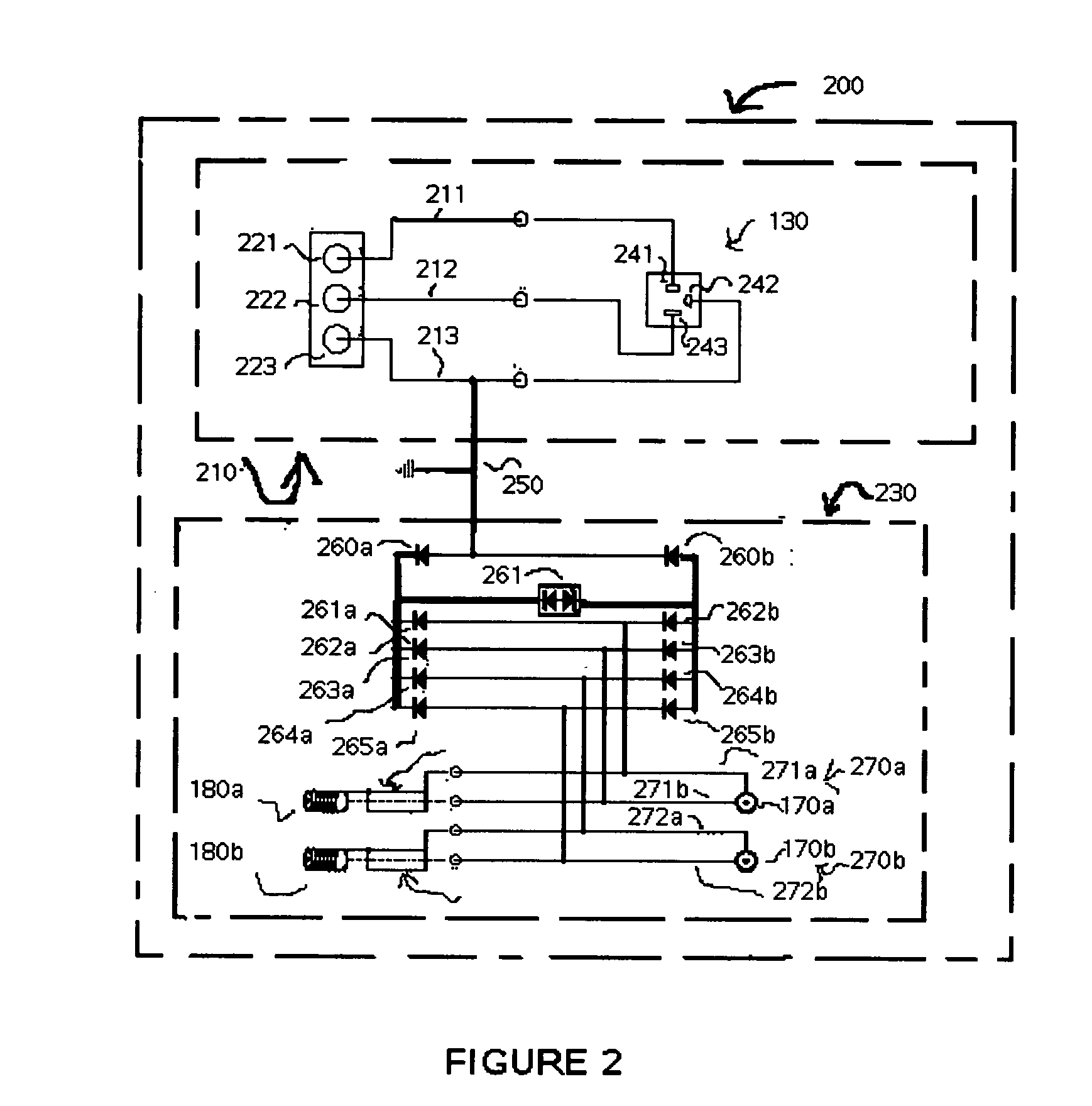 Modular signal and power connection device