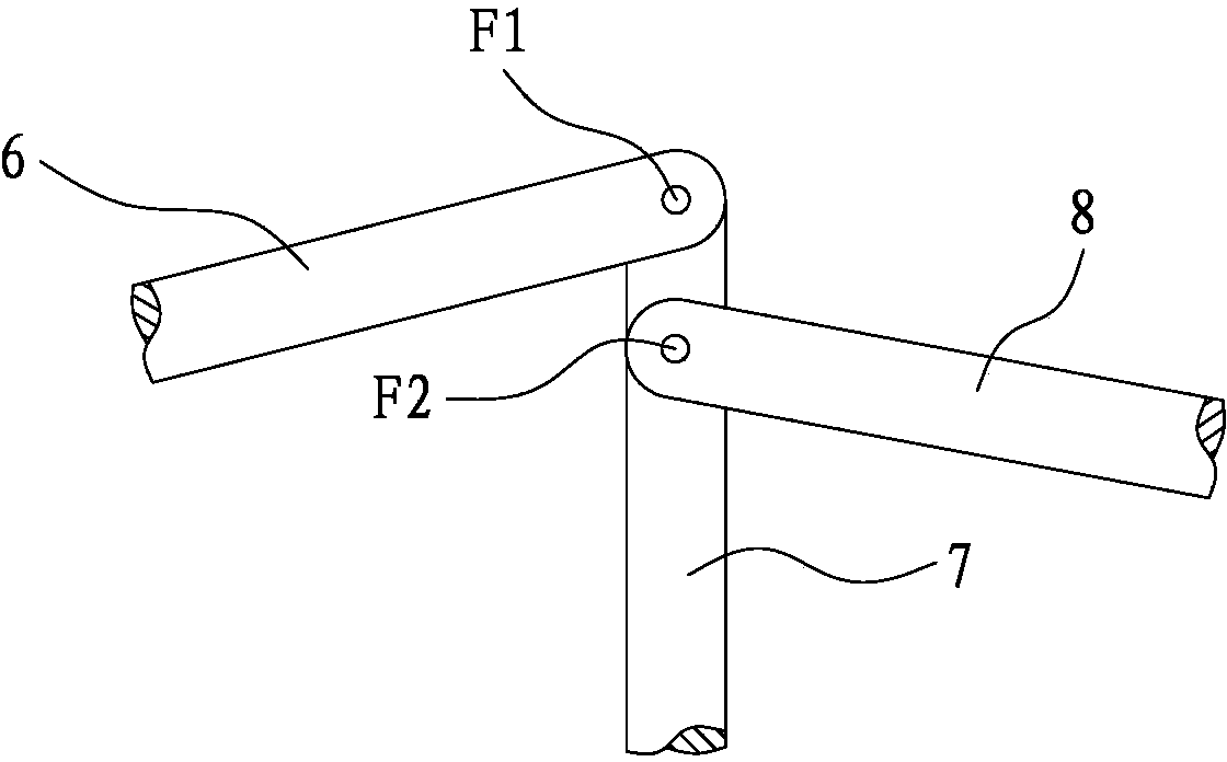 Reversal eight-connecting-rod mechanism for novel loader