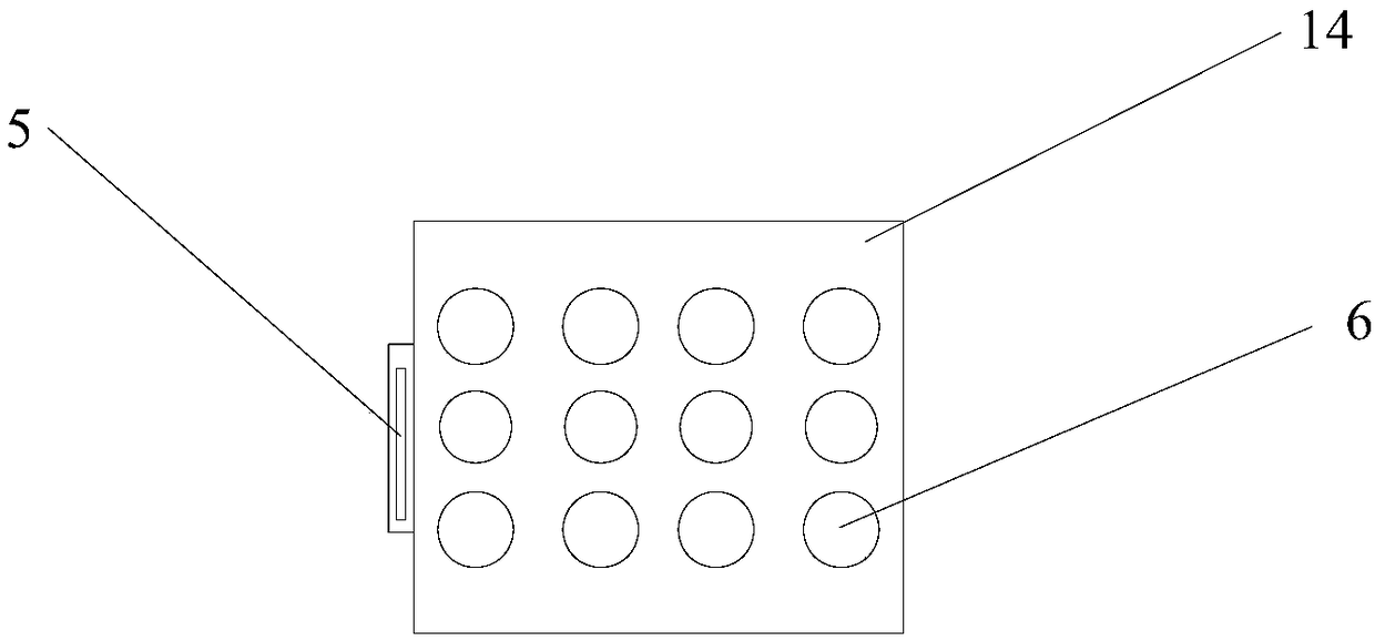 An anti-borer experimental device suitable for multi-variety sugarcane anti-borer identification method