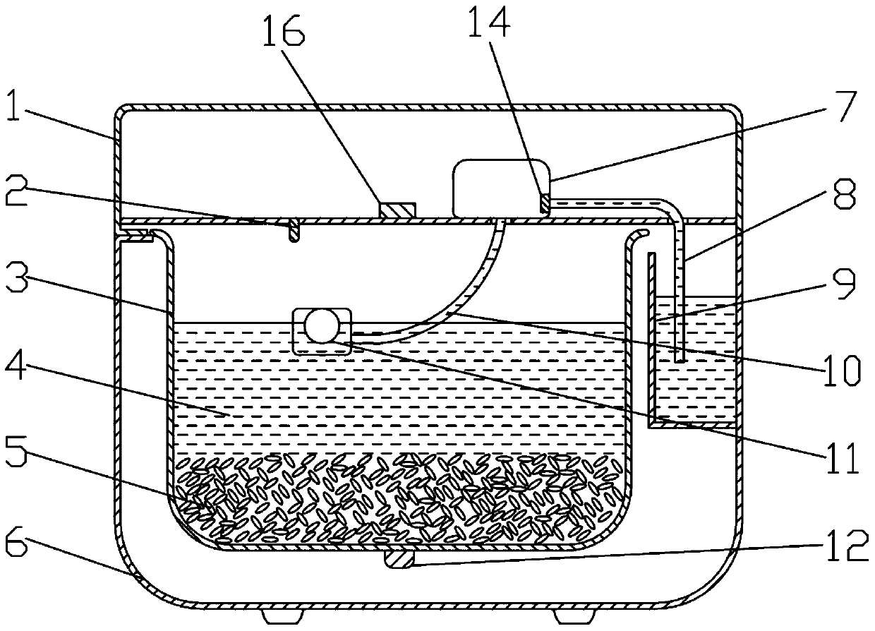 Intelligent rice cooker and cooking method thereof