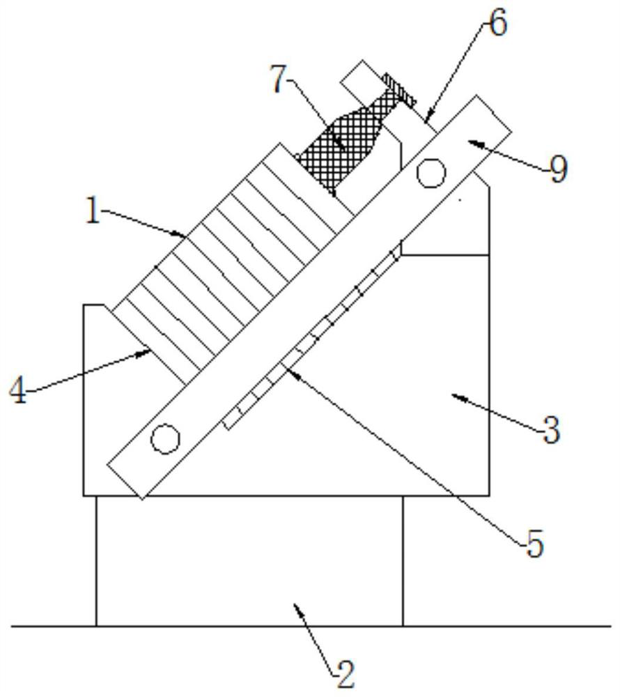 Forming method of balancing weight of solid ballast