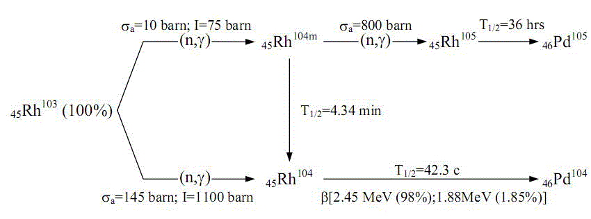 Delay eliminating method for signal of self-powered rhodium detector based on H2/H-infinity hybrid filtering