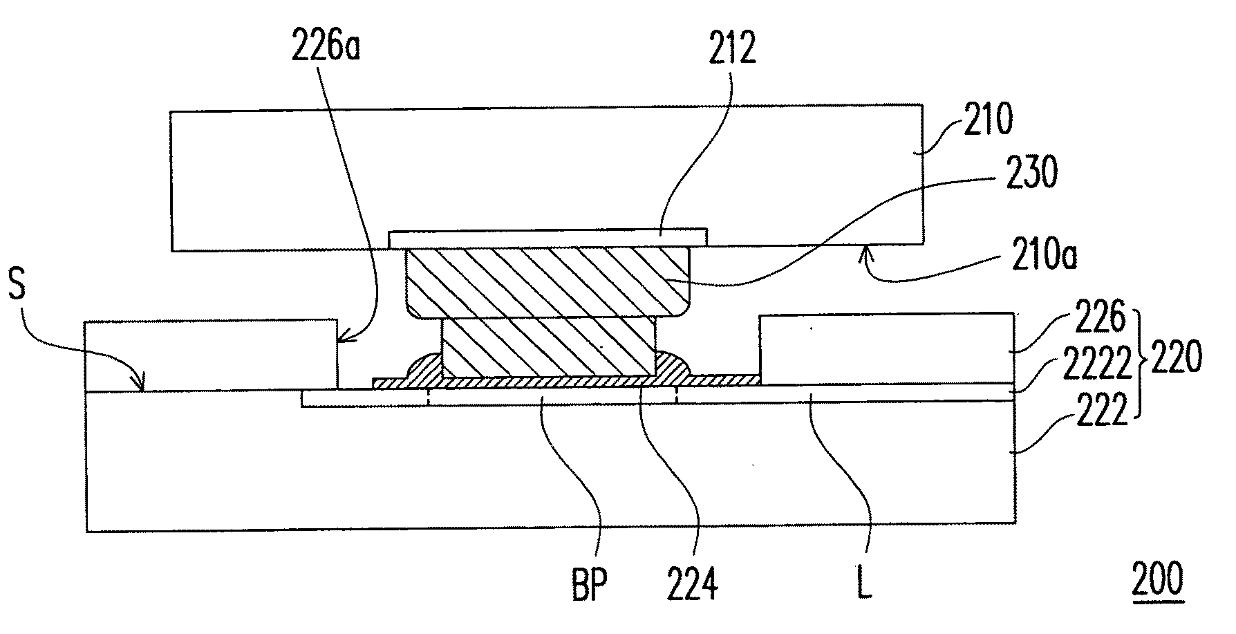Flip chip package structure and carrier thereof