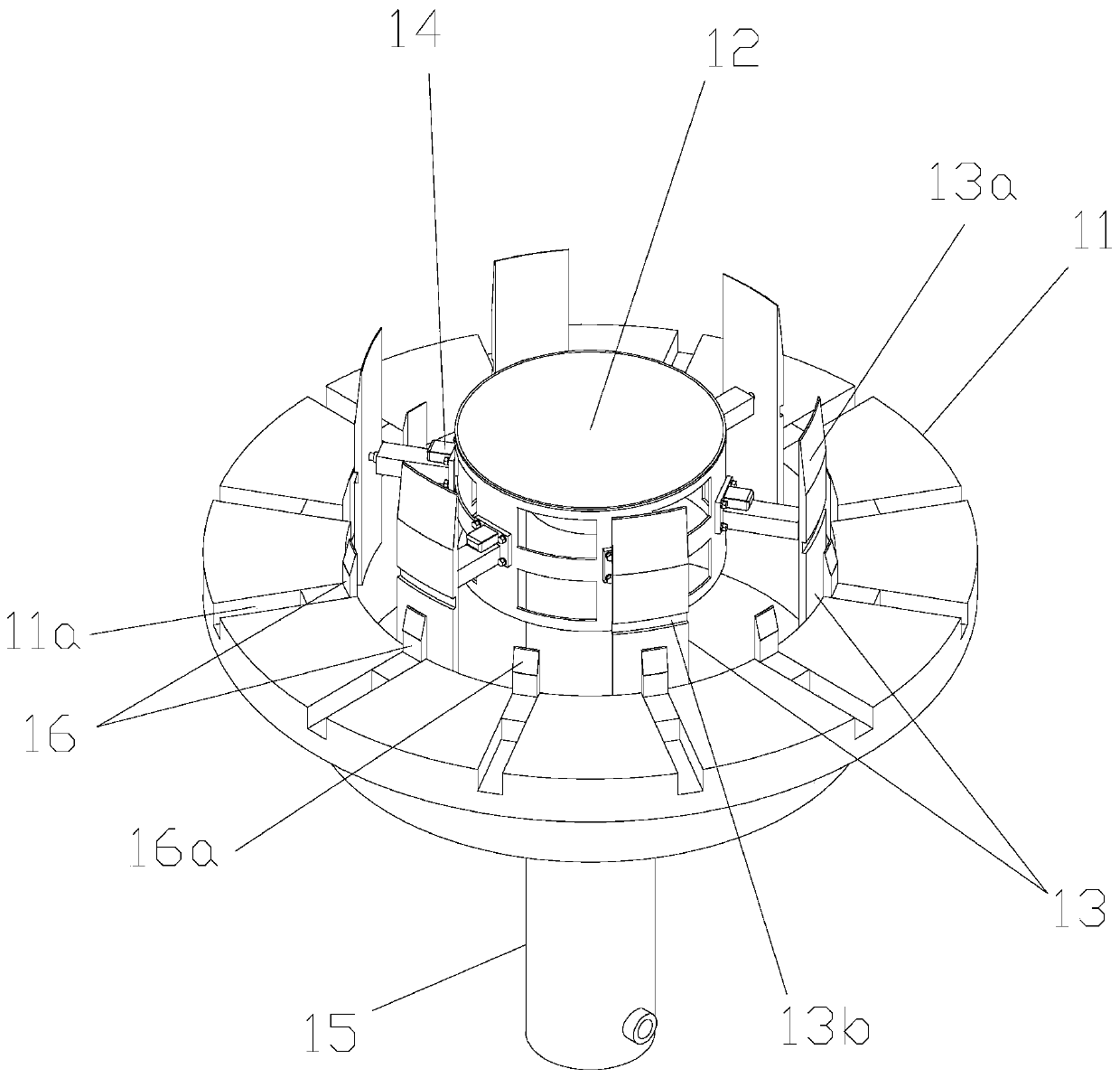 Thin-walled cylinder girth welding device