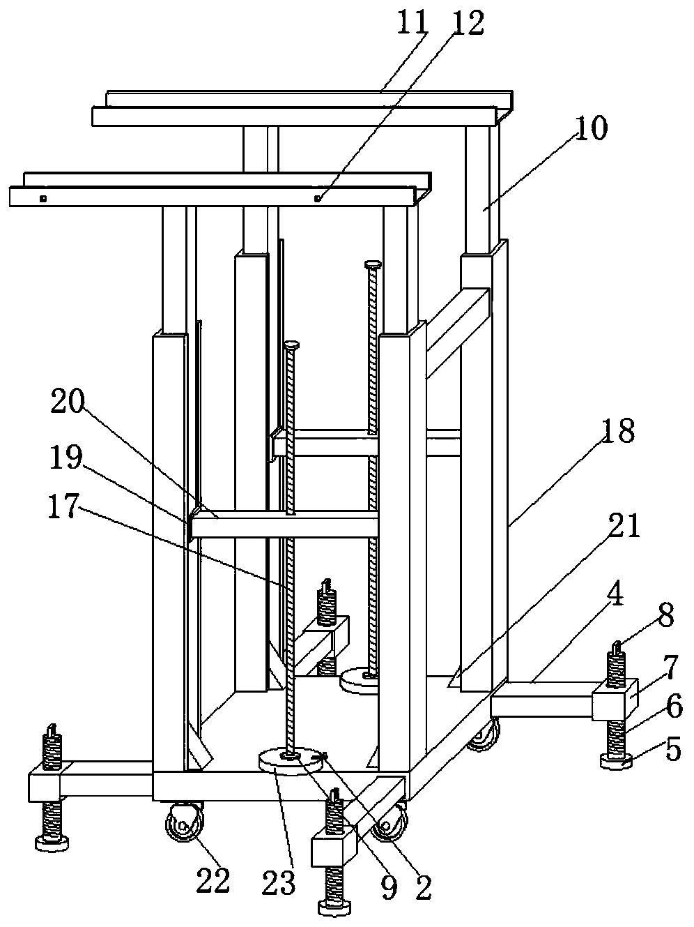 Loading and unloading device for household refrigerator transportation