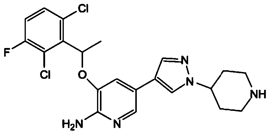 A kind of preparation method of crizotinib intermediate