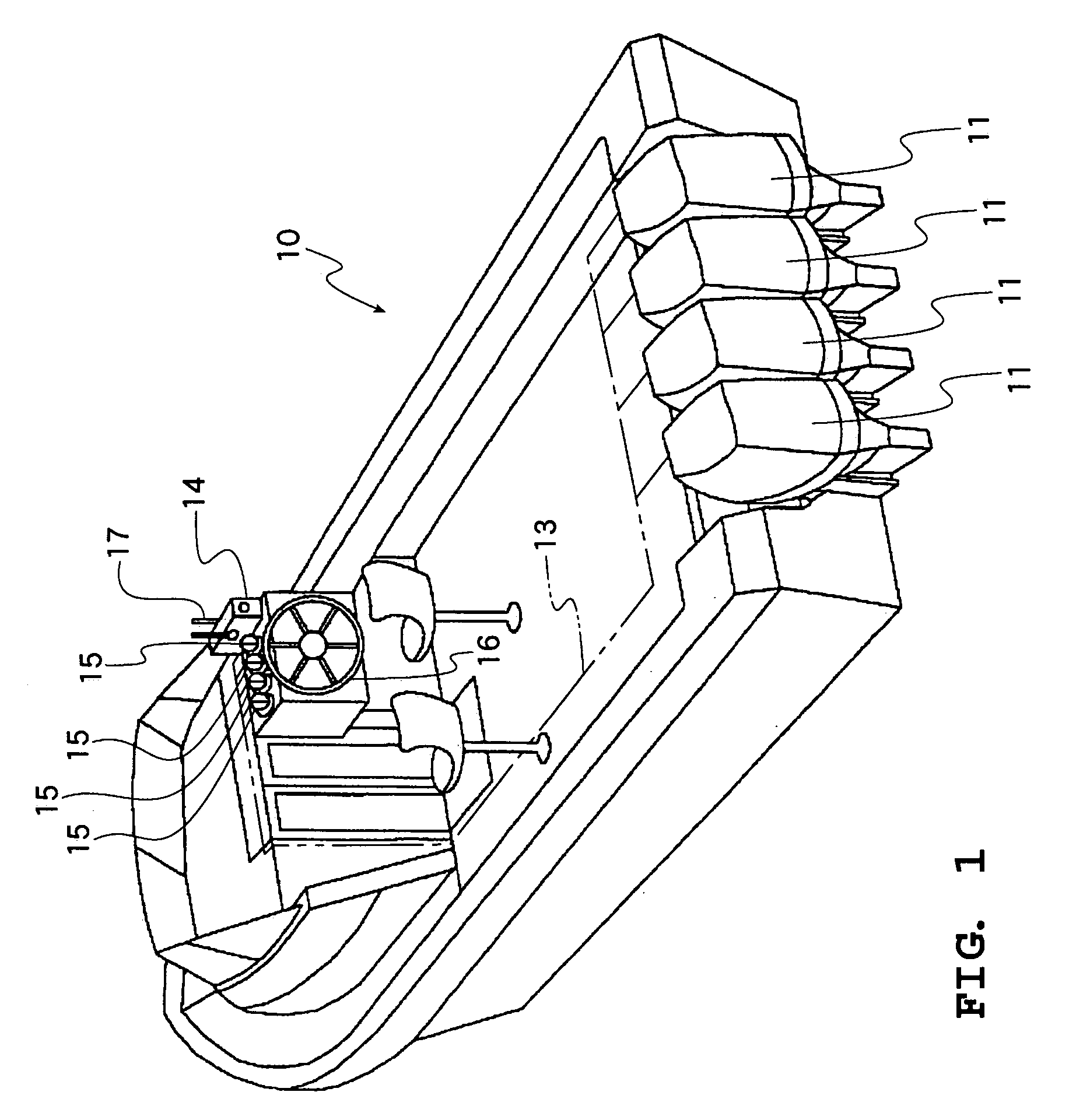 Trim angle correction indicating system for outboard motor