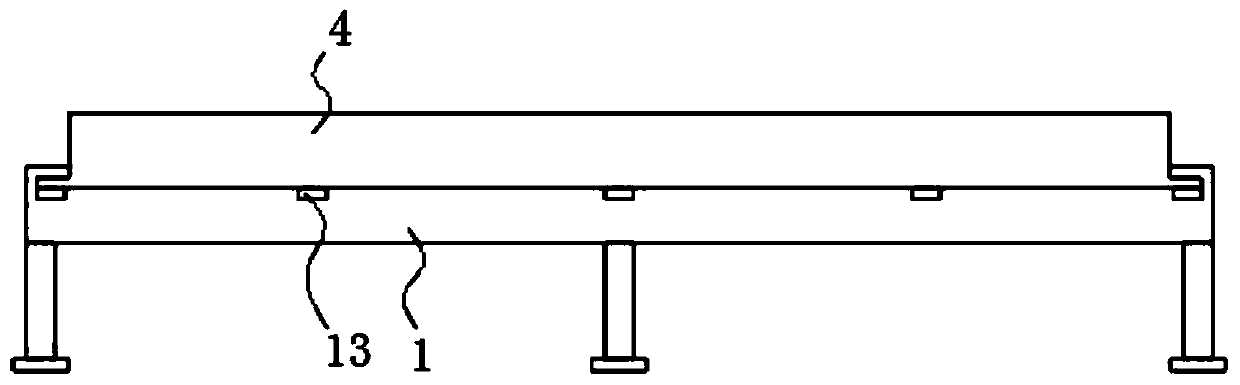 External force damage prevention induction positioning device based on foundation bearing value