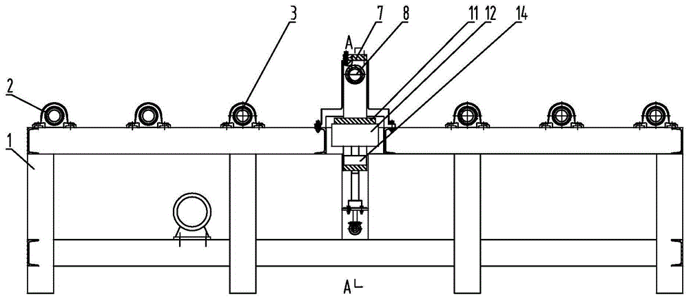 Continuous wood dynamic elastic modulus eccentric pressure roller testing equipment and method