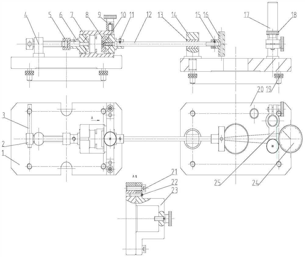 A structure for testing products in a closed space at room temperature