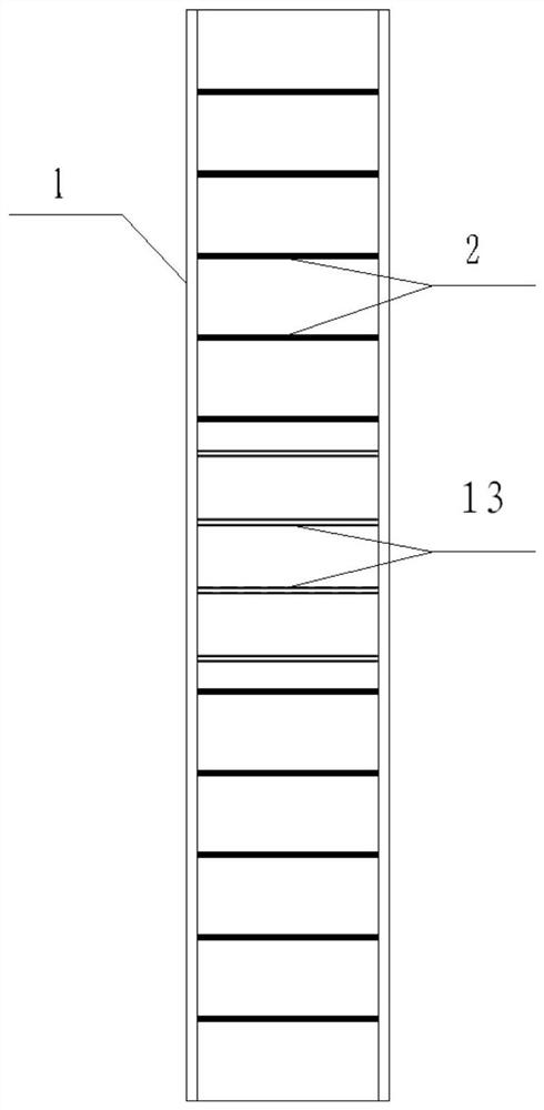 A replaceable partially filled composite structure frame assembly node and its preparation method