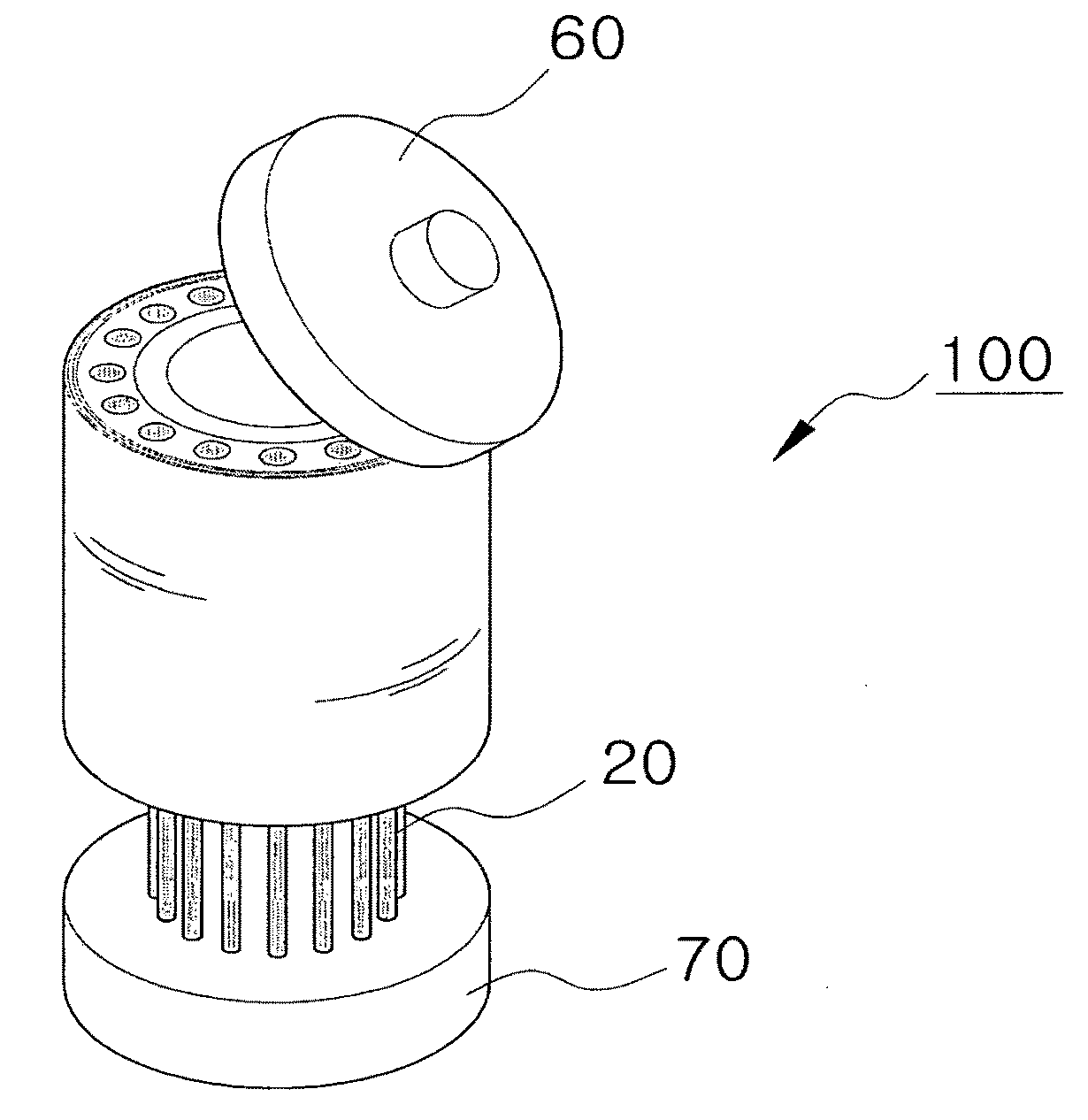 Well type neutron counter containing an annular He-3 detector tube