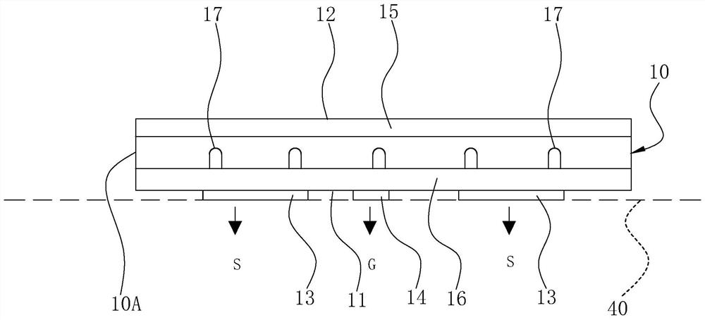 Power semiconductor device packaging structure and manufacturing method thereof