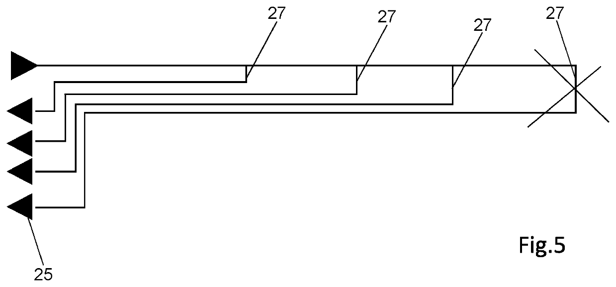 Wear sensor and the corresponding wear element, assembly and use