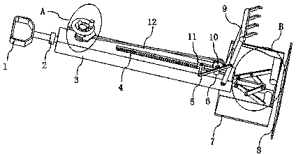 Long-distance multifunctional picking-up device