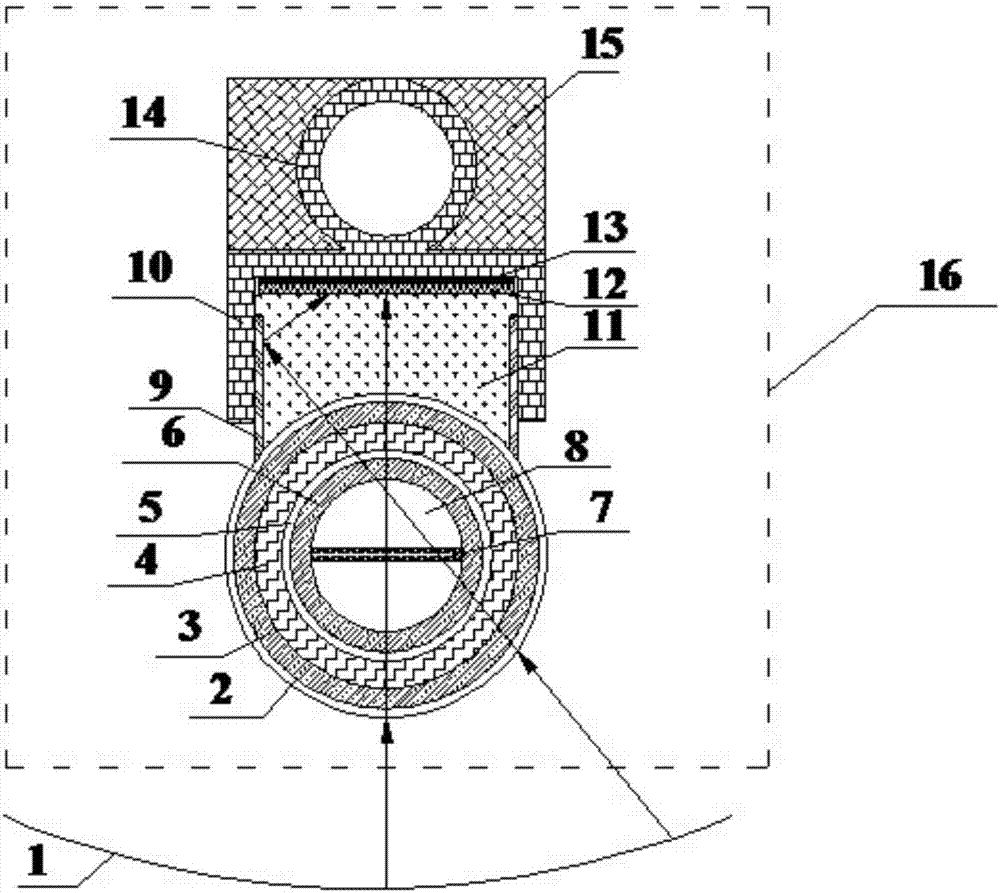 Disc condensation-based composite frequency-division solar photovoltaic photo-thermal cogeneration device