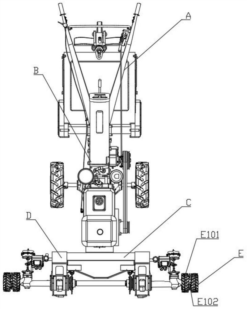 Deep scarification cultivator adopting automatic sowing and hole entering device and using method