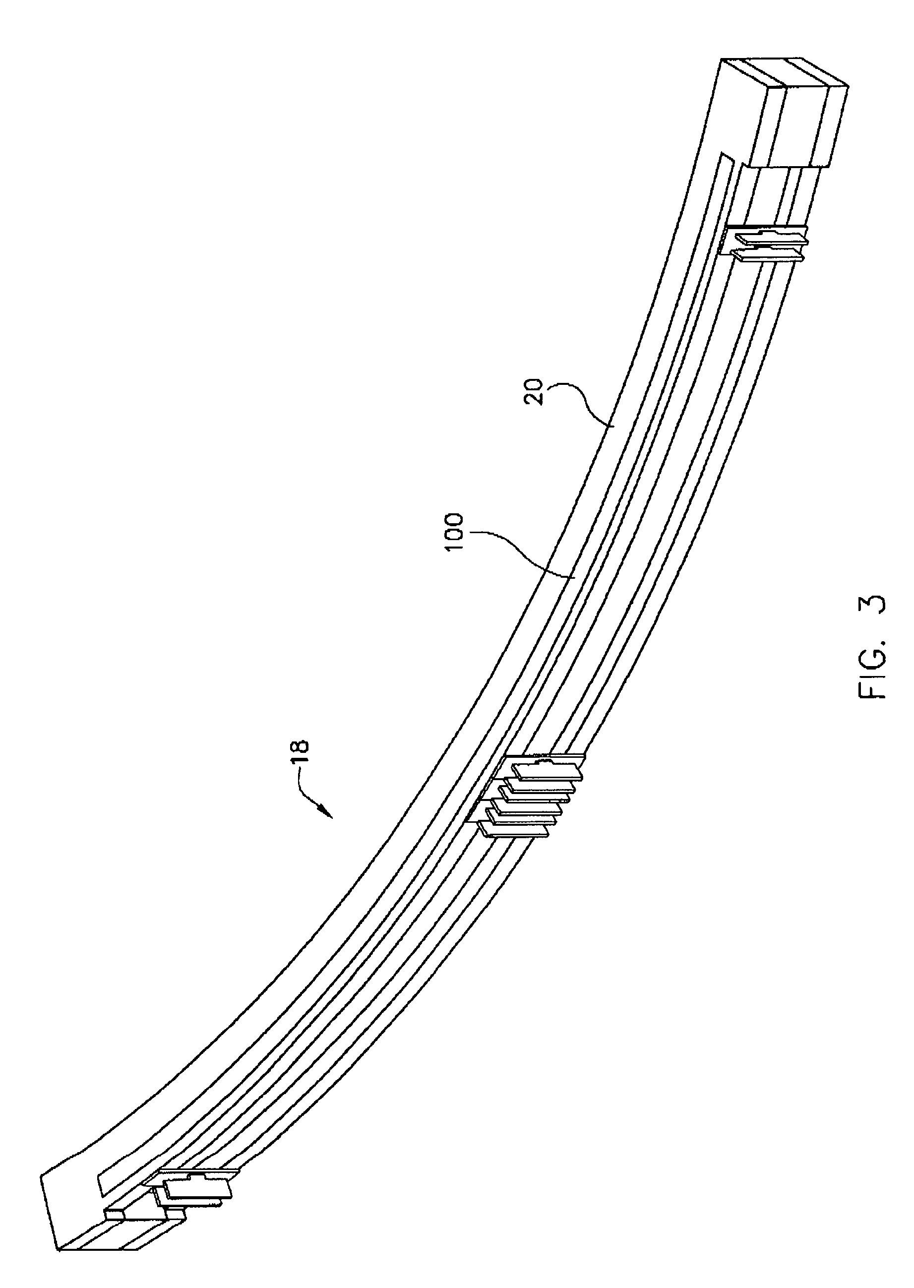 Self regulating detector rail heater for computed tomography imaging systems