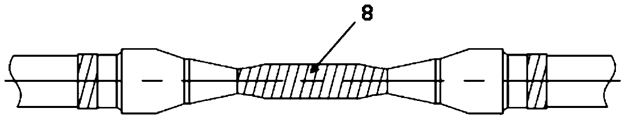 Method for prefabricating wrapping joint