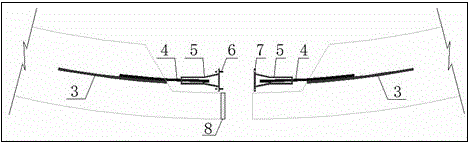 Novel wind power generation precast concrete tower component seaming structure and method