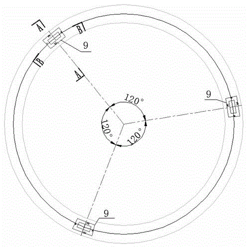 Novel wind power generation precast concrete tower component seaming structure and method