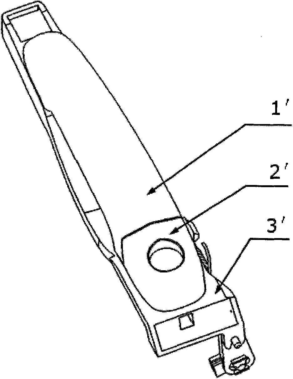 Externally-opened handle assembly for automobile door - Eureka ...