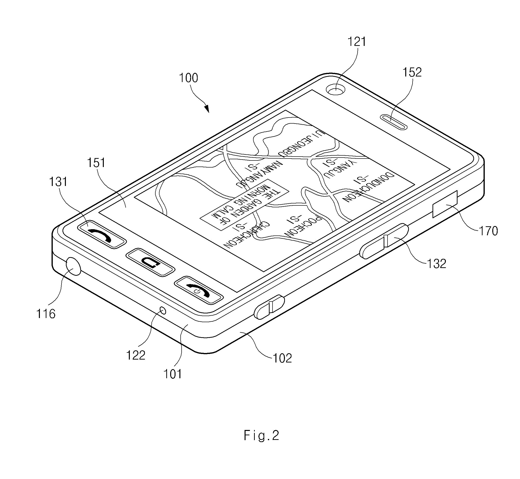 Method and apparatus of controlling division screen interlocking display using dynamic touch interaction