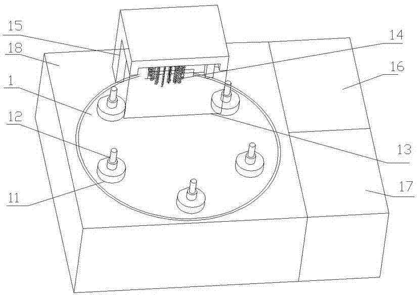 High-tension test apparatus for automobile ignition coil