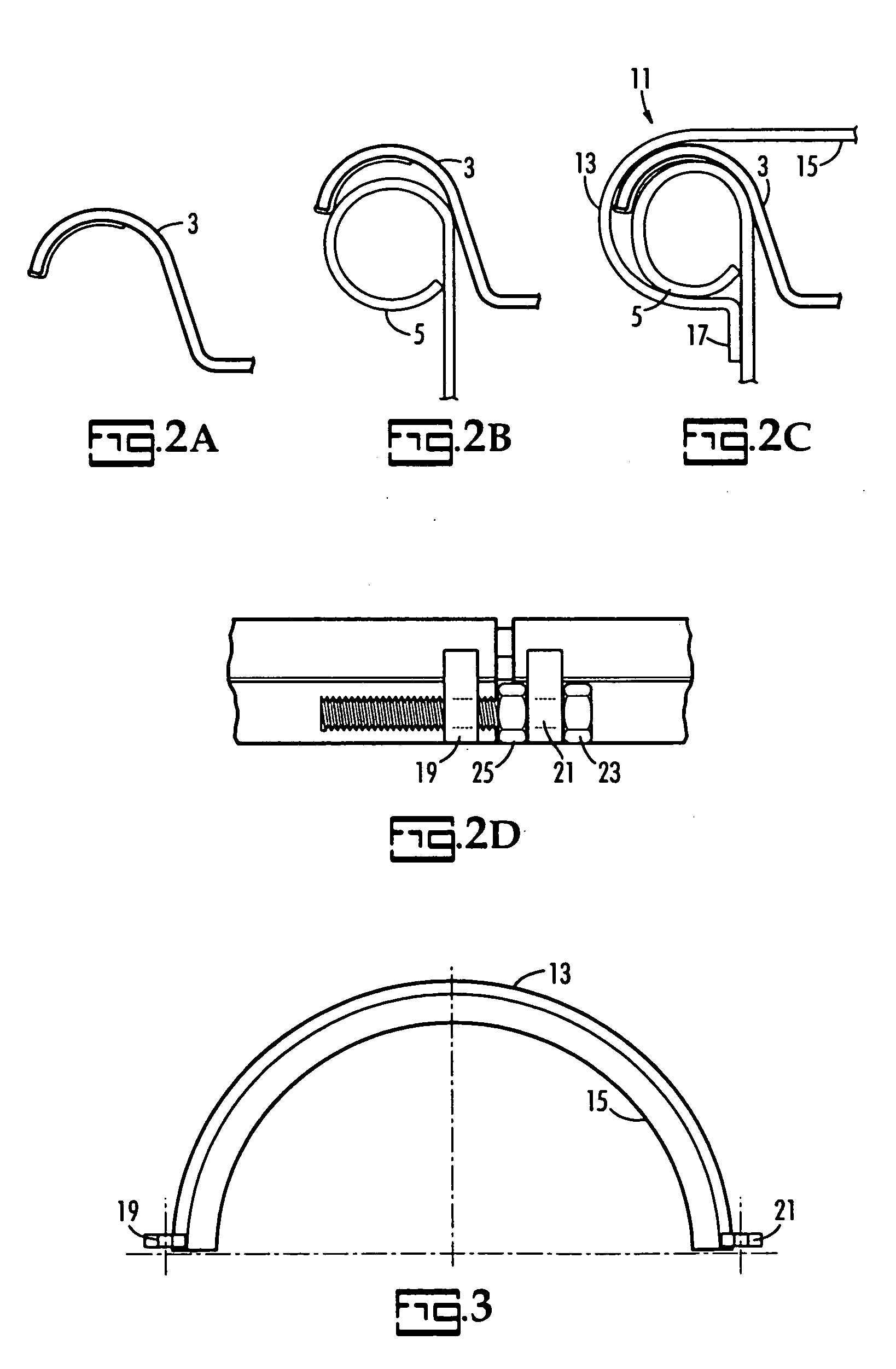 Clamshell closure for metal drum