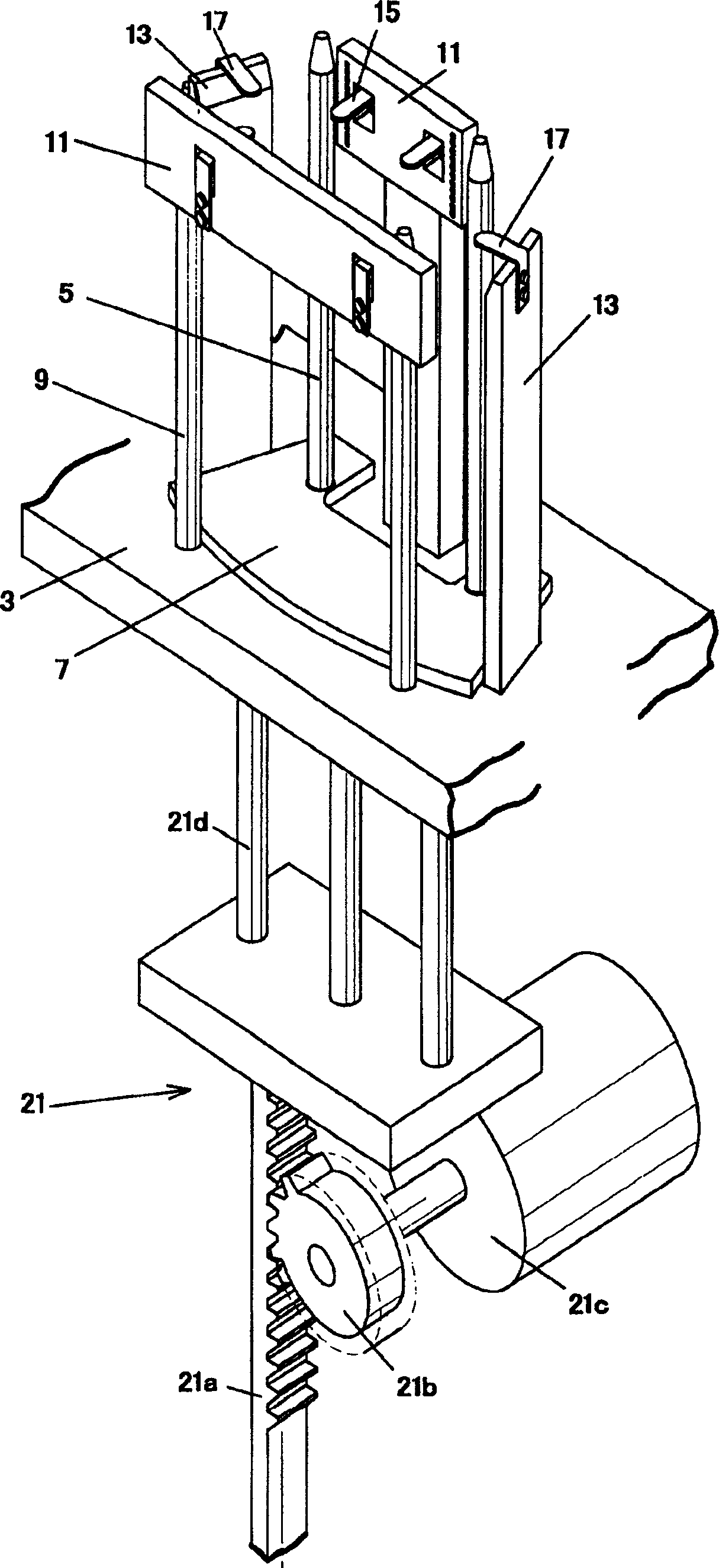Device and method for drawing out sheets