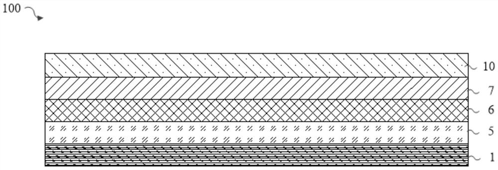 Blue light emitting device, display panel and display device