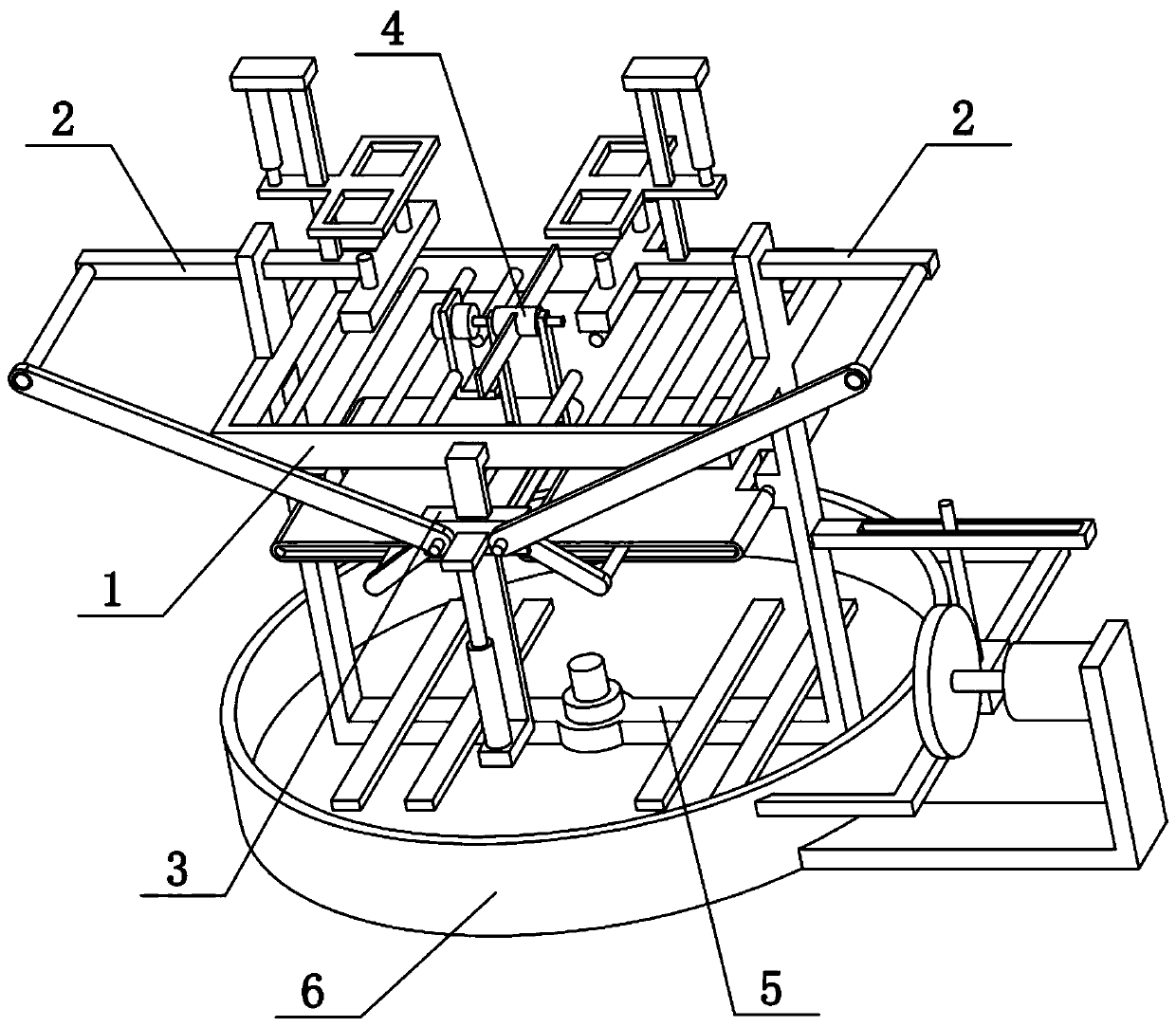 Building sand mixer