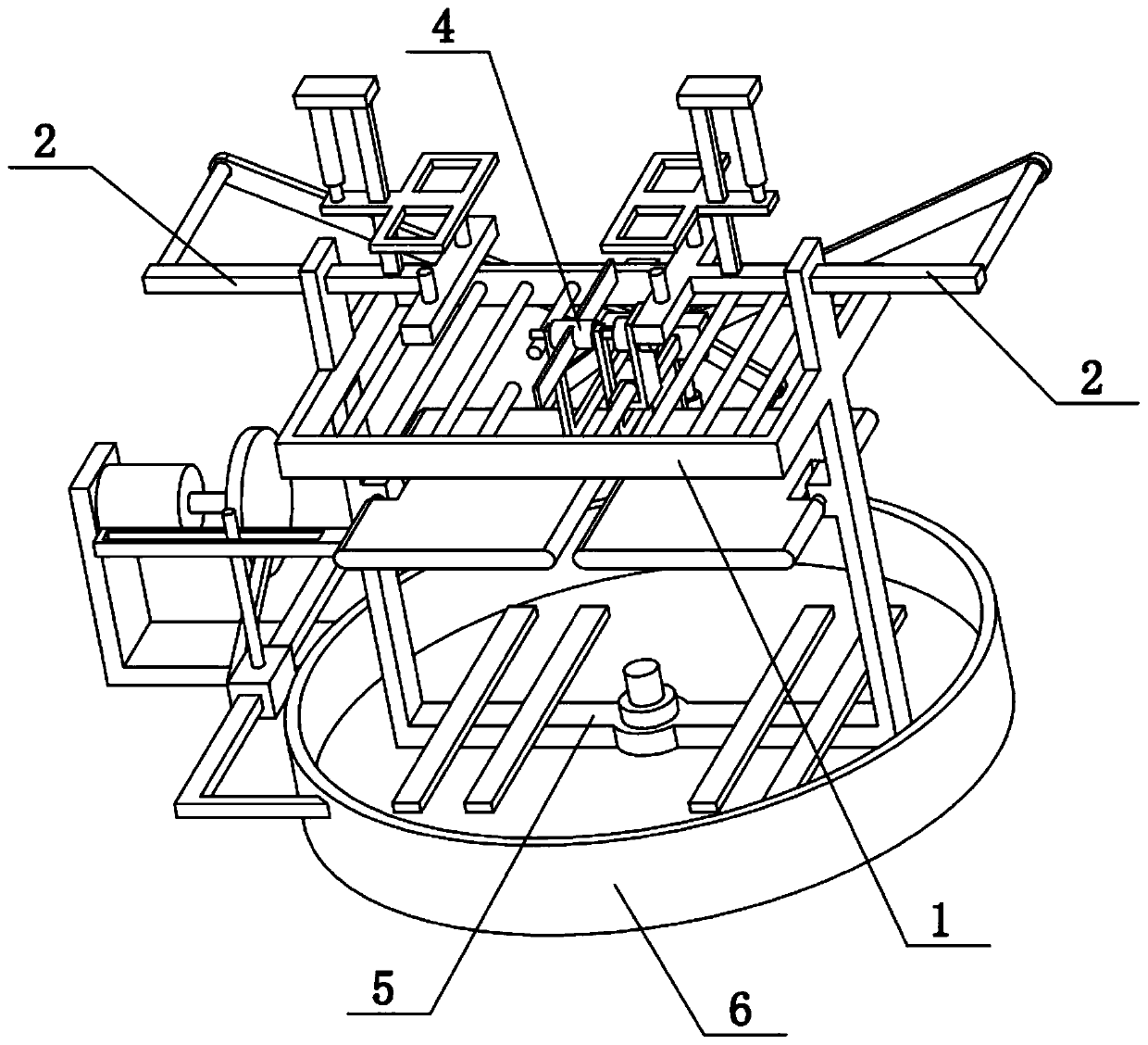 Building sand mixer