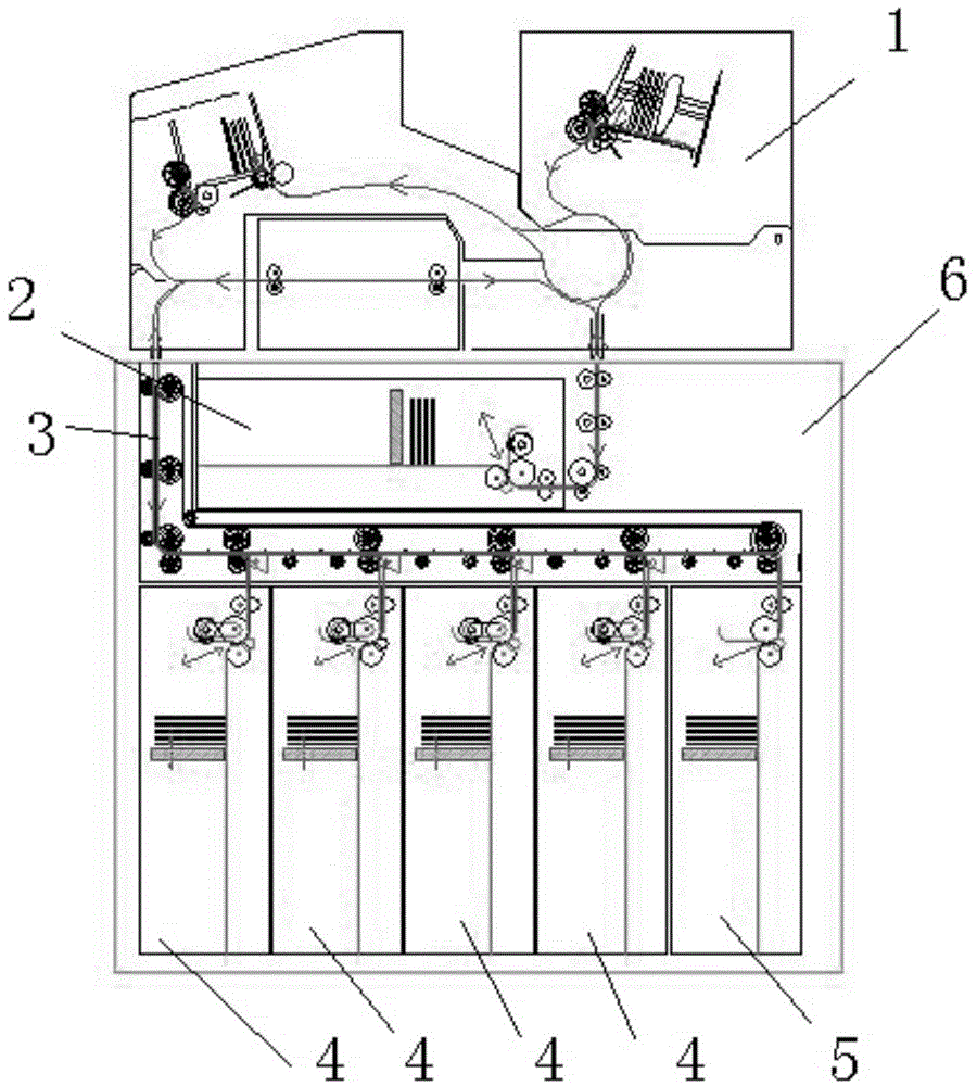 Paper money storage and withdrawing device