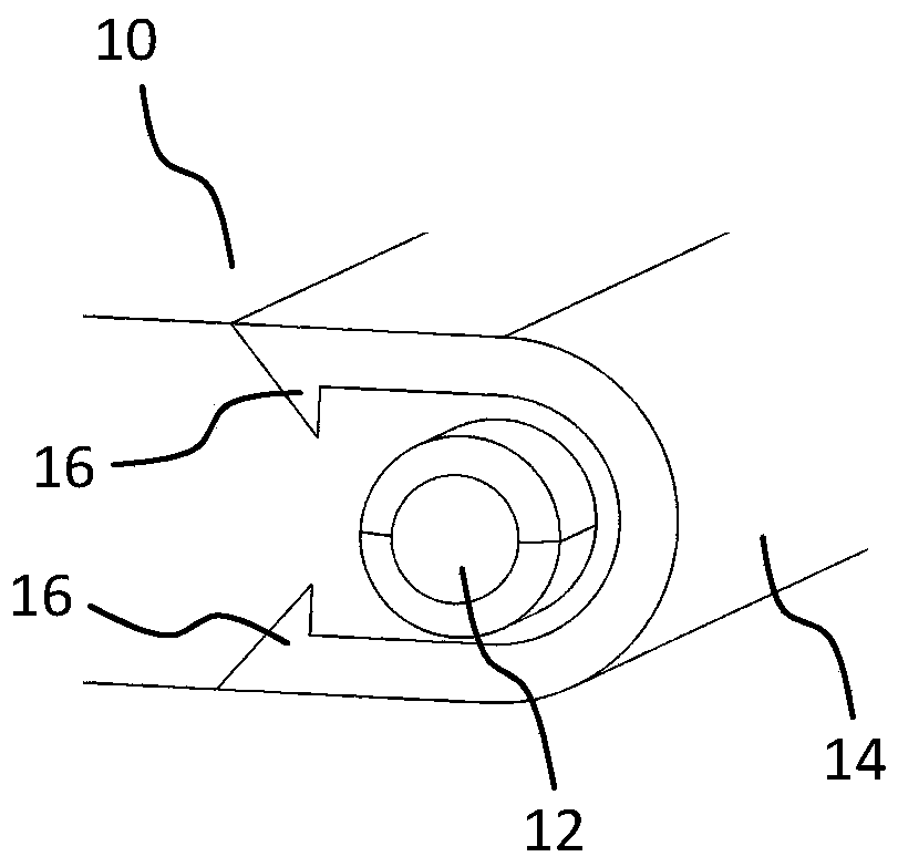 Interior component of a vehicle