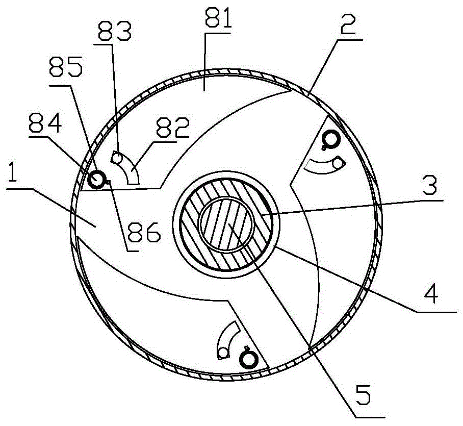 Temperature measurement alarming device for electrical equipment jointing clamp