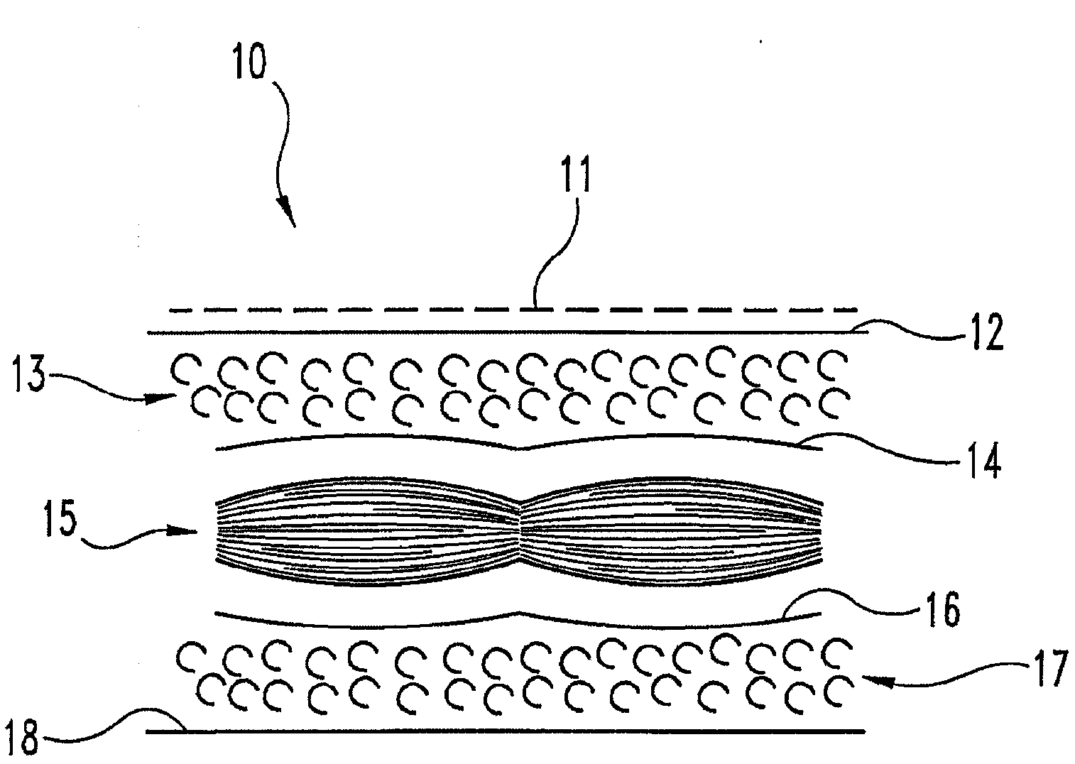 Isolated extracellular matrix material including subserous fascia