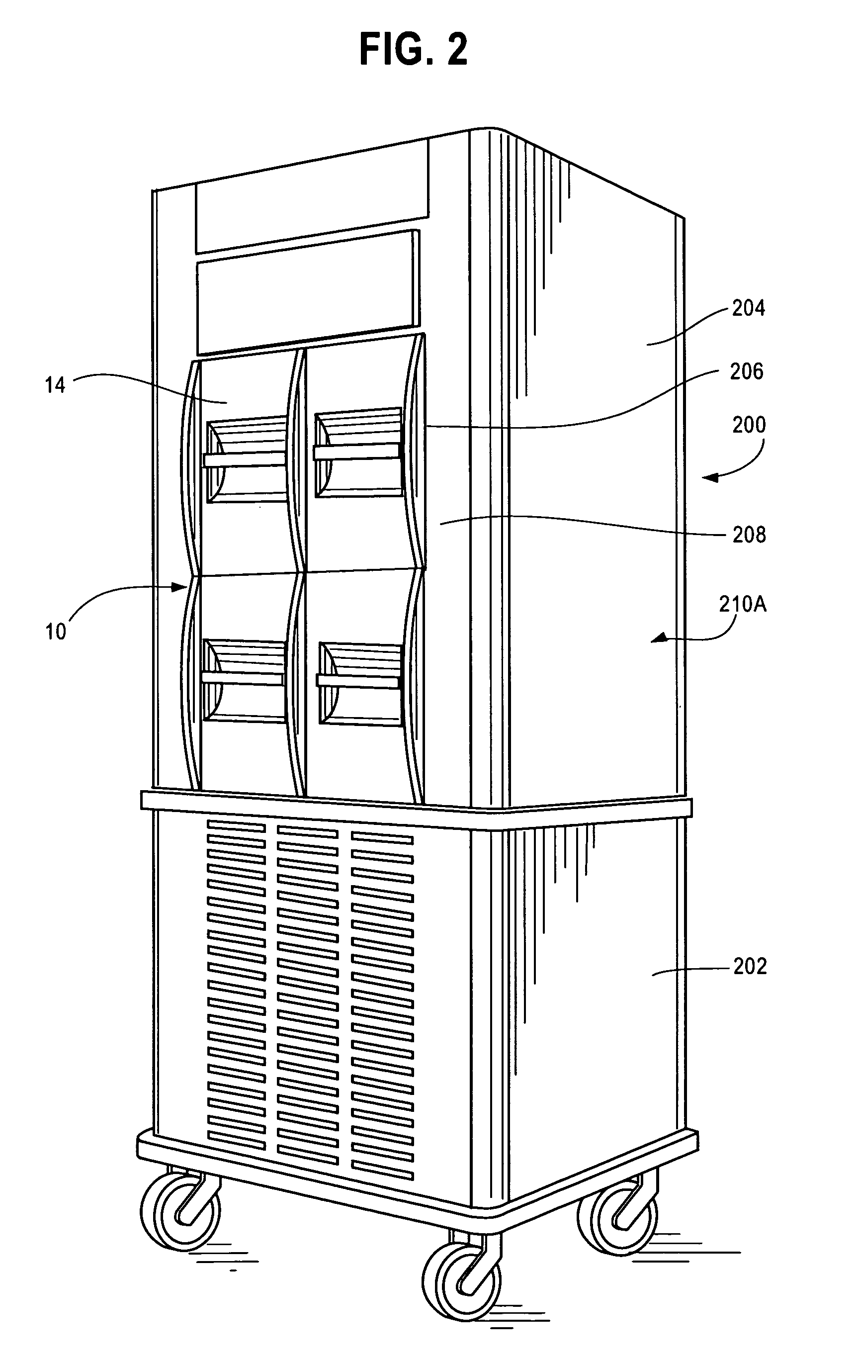 Incubation system with low temperature enclosure