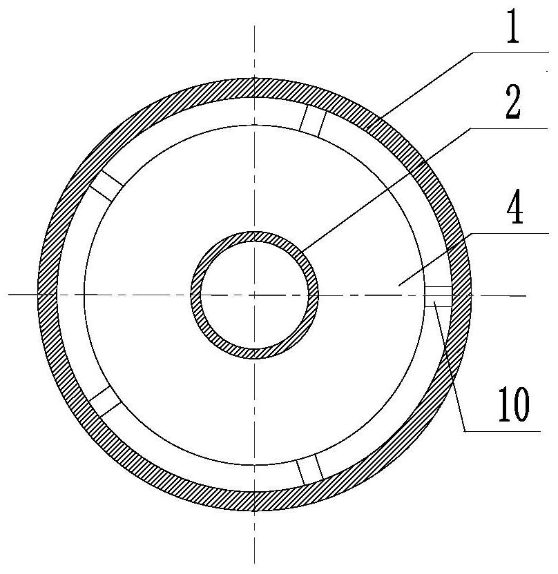 A liquid nitrogen freezer with partitions in liquid supply pipes and its working method