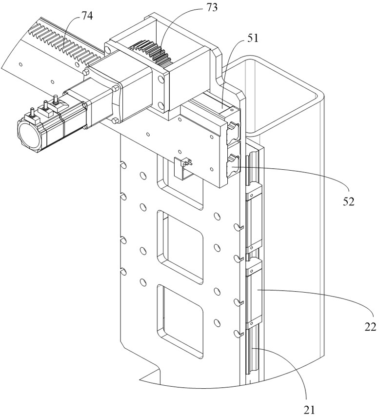 Automatic pressing device and method for pressing and retrieving materials