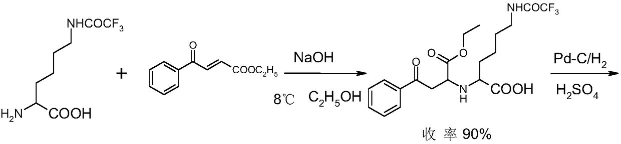 Lisinopril intermediate and purification method therefor