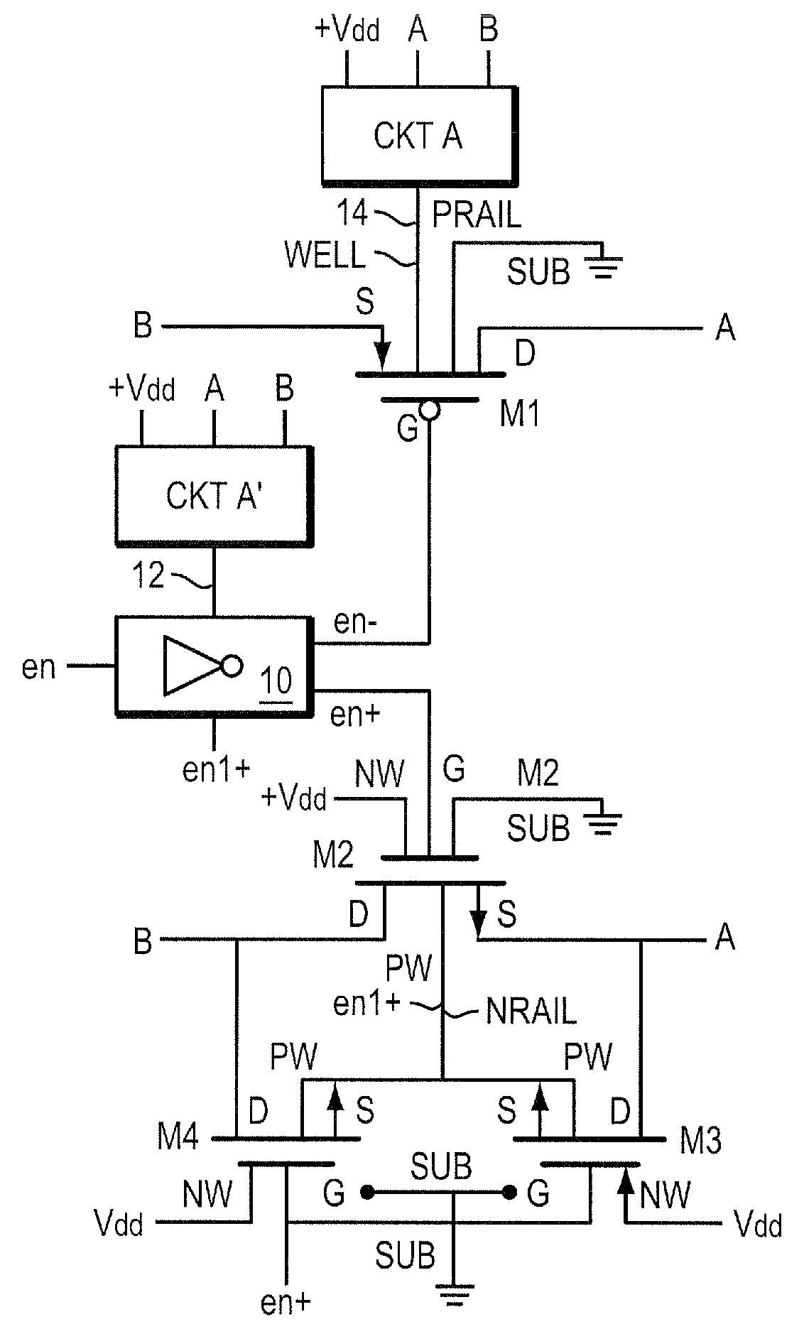 Over-voltage tolerant pass-gate