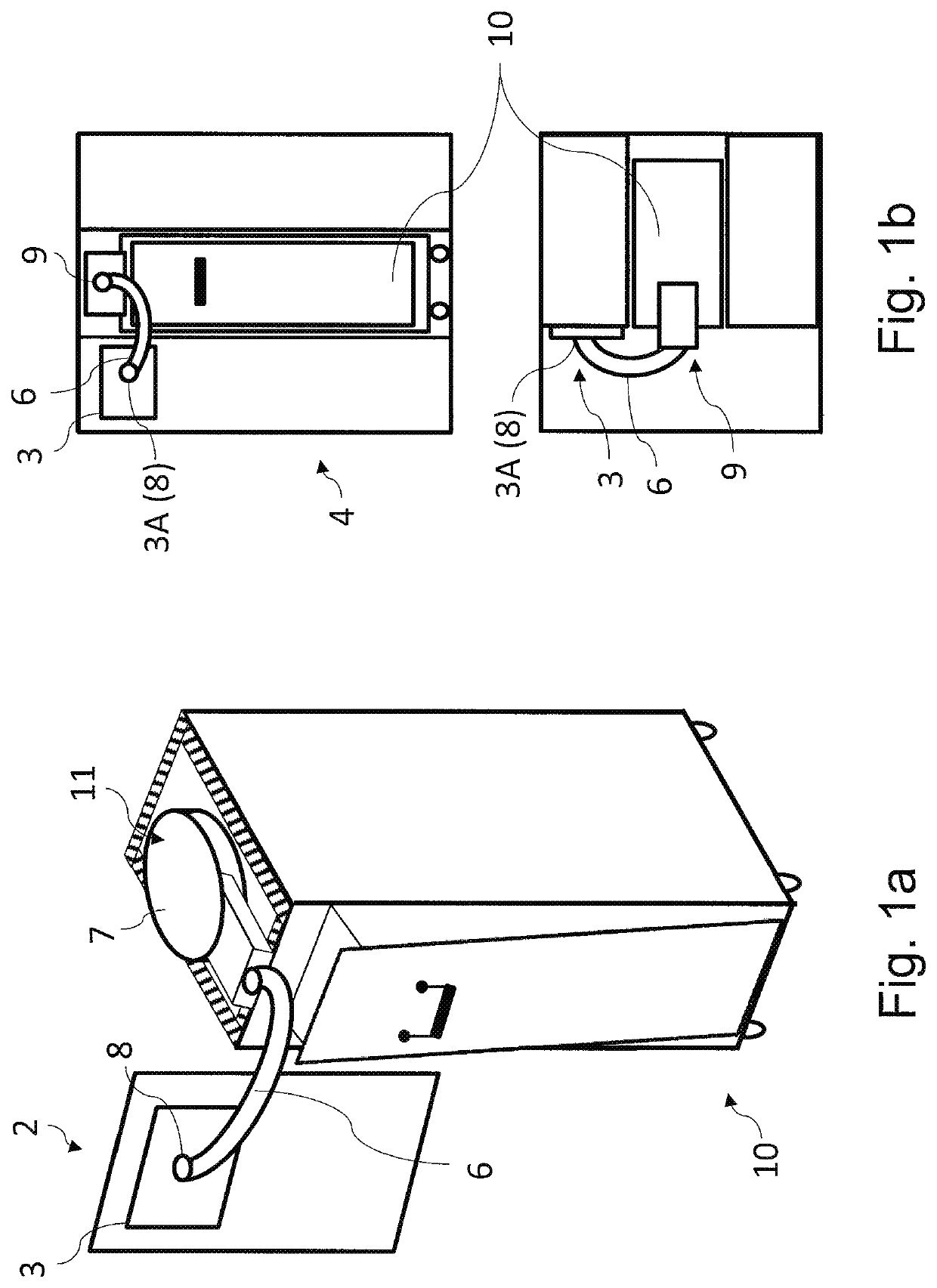 System for suctioning a fluid as well as a vehicle having such a system