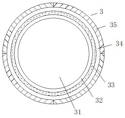 Novel skin-friendly elastic yarn and production process thereof